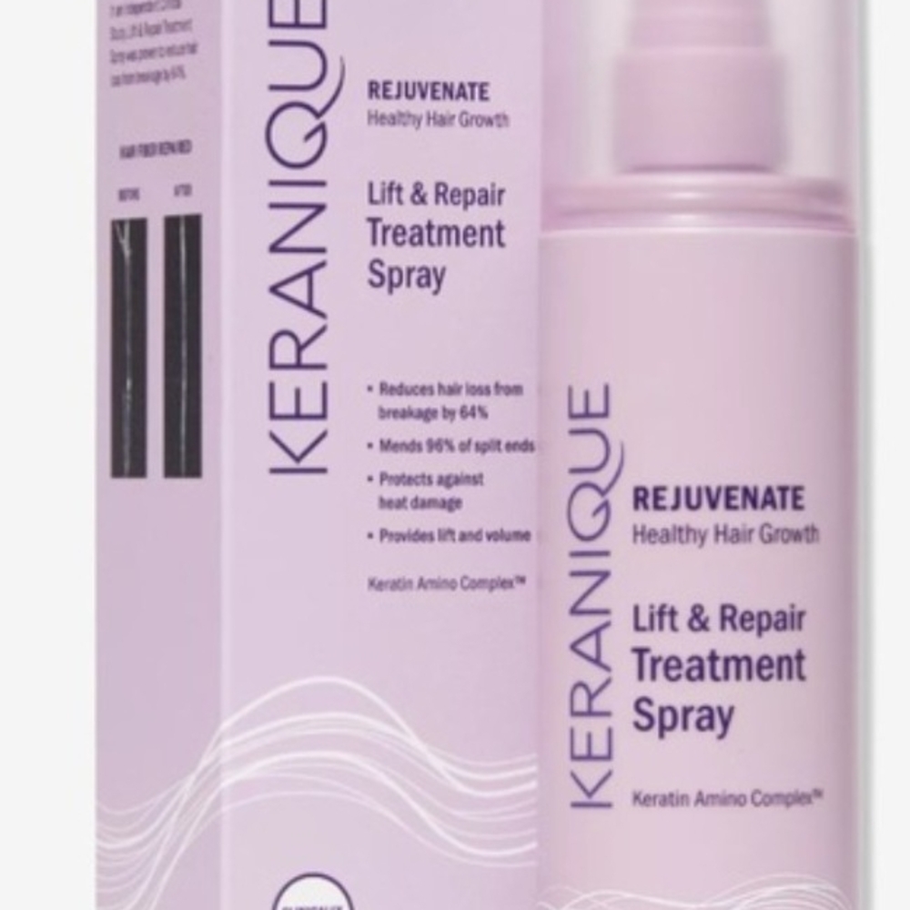 Keranique Women’s Hair Treatment & Mask - Pink/White